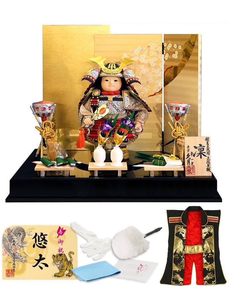 五月人形段飾り 子供大将 楽天市場】五月人形 久月 子供大将ケース飾り 6号 久月 すこやか